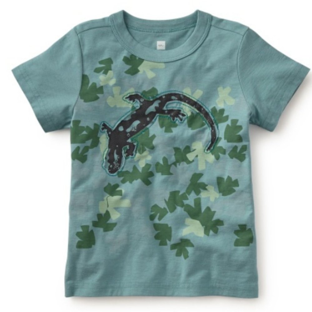 Tea Collection Bedriaga's Rock Lizard Graphic Tee Size: XL (10-12)